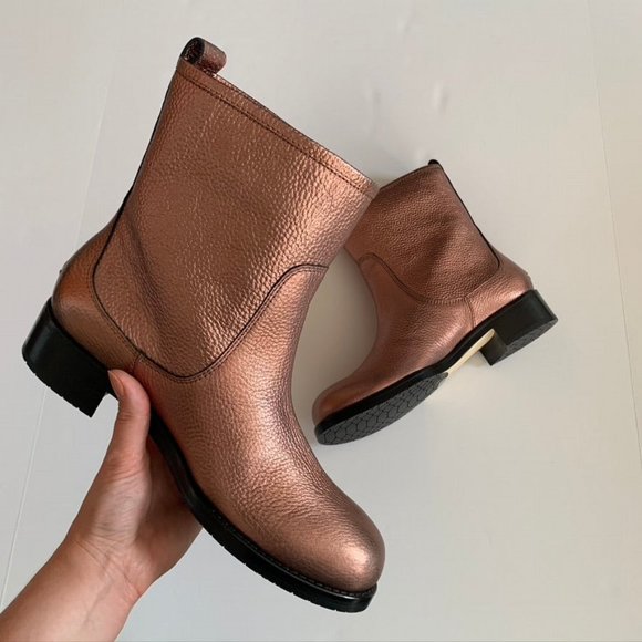 Jimmy Choo Dondo boot Metallic leather size 40 - Picture 1 of 8